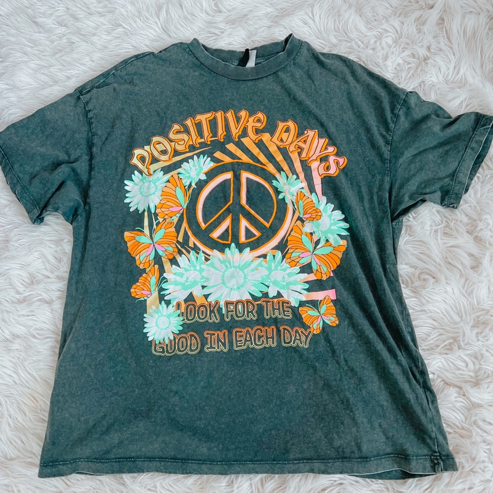 H&M Oversized Graphic Tee